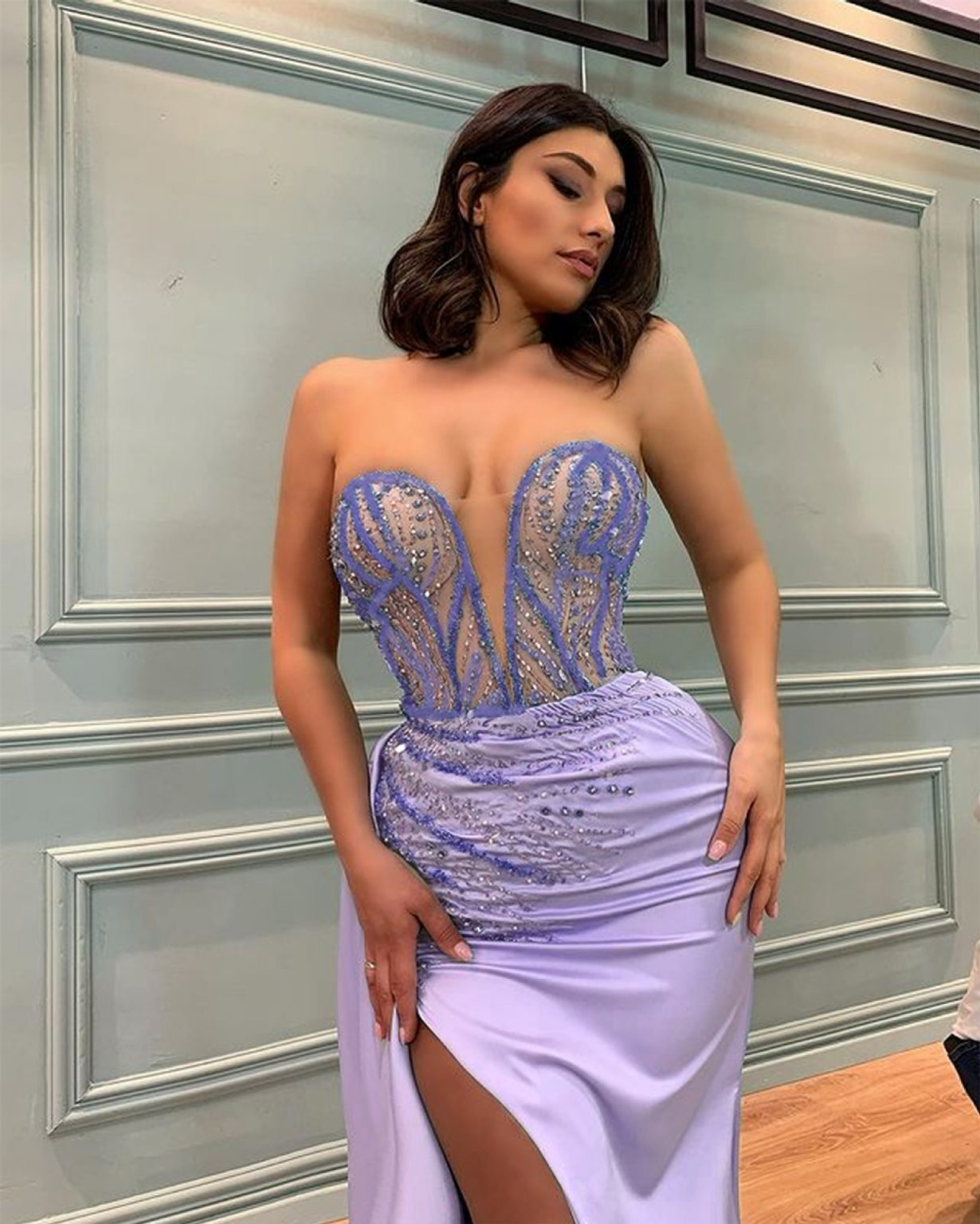 Sexy Off Shoulder Dress Slim Hip Hips - Image 2